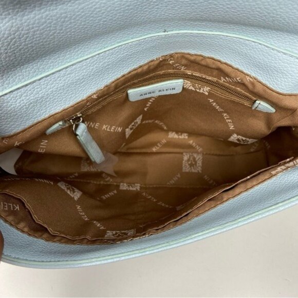 Anne Klein Baby Blue Emily Crossbody Bag NWT - Picture 8 of 10